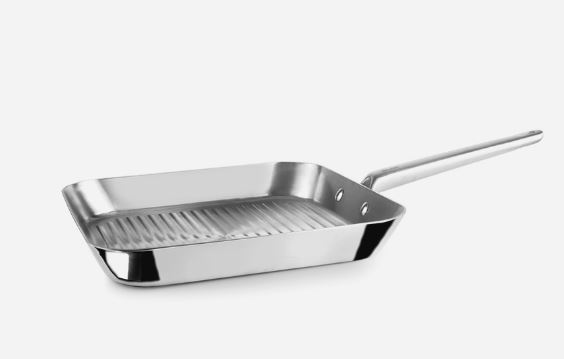 GRELHADOR 28X28CM 5PLY ELEMENT INOX